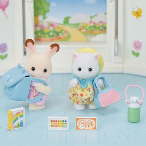 Sylvanian Families Nursery Friends -Walk Along Duo