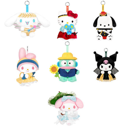 Sanrio 三麗鷗絨毛-名畫系列-隨機發貨