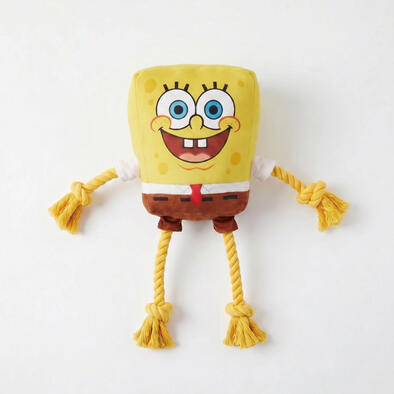 Spongebob 5.5" 海綿寶寶拉繩絨毛玩具-中