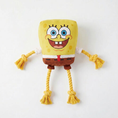 Spongebob 5.5" 海綿寶寶拉繩絨毛玩具-中