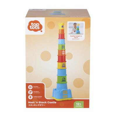 Top Tots天才萌寶 寶寶彩色疊塔疊疊樂