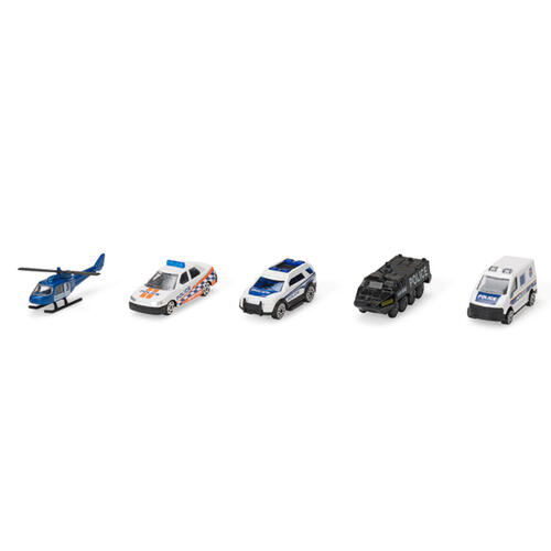 Speed City極速城市 ５入裝合金車