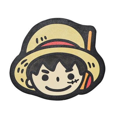 One Piece 航海王 造型吸水杯墊-魯夫