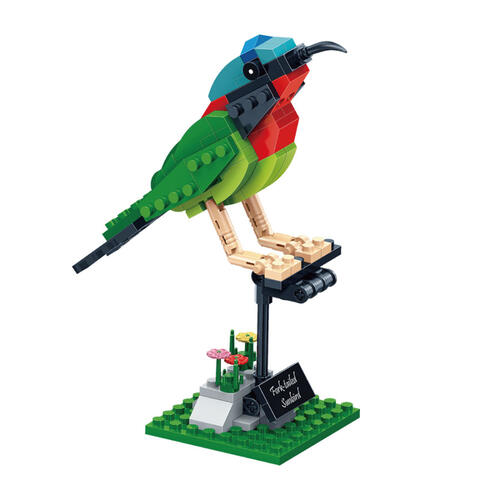 Popular Science Puzzle Series-Building Block Bird