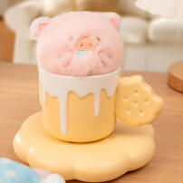 Lulu The Piggy罐頭豬 經典系列 毛絨捏捏樂掛件 (慢回彈款)