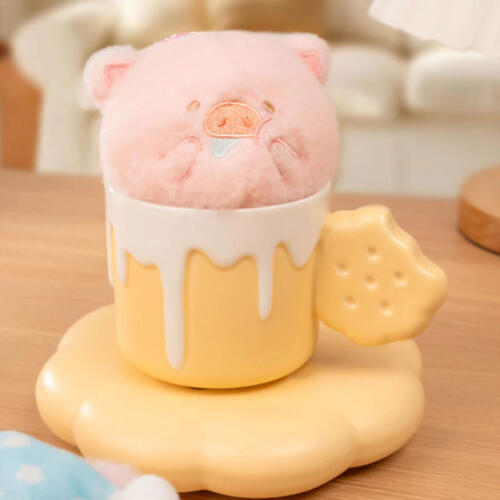 Lulu The Piggy罐頭豬 經典系列 毛絨捏捏樂掛件 (慢回彈款)