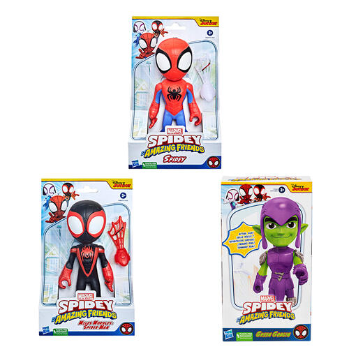 Marvel Spidey and His Amazing Friends Supersized Hero Figures