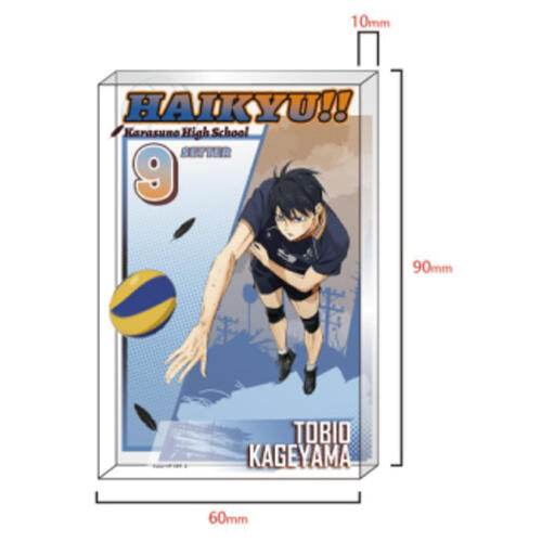 Haikyuu!! 排球少年 垃圾場決戰壓克力磚-影山飛雄