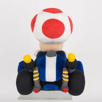 Super Mario超級瑪利歐 賽車世界-奇諾比奧絨毛玩偶