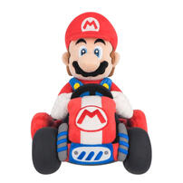 Super Mario超級瑪利歐 賽車世界-瑪利歐絨毛玩偶