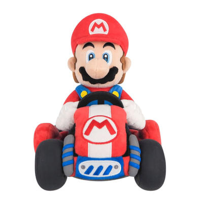 Super Mario超級瑪利歐 賽車世界-瑪利歐絨毛玩偶