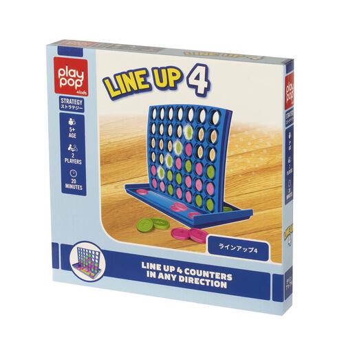playpop Line Up 4 Strategy Game