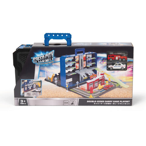 Speed City Double-sided Carry Case Playset