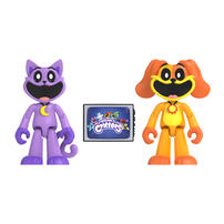 Poppy Playtime Smiling Critters Figure 2 Pack - Catnap & Dogday