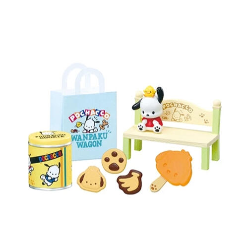 sanrio 帕恰狗淘氣遊樂園場景組 - 隨機發貨