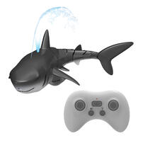 playpop Remote Control Water-Spraying Shark