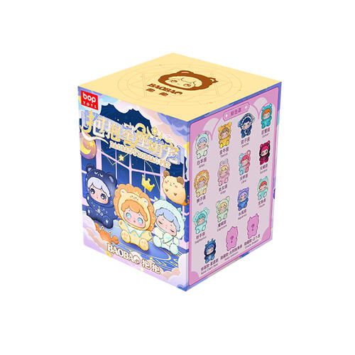 boptoys潮玩波普 抱抱星座萌寵系列小盲盒- 隨機發貨