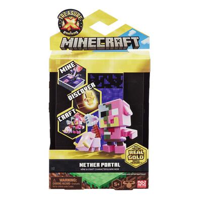 Treasure X Minecraft Series1 (Nether Portal) - Assorted