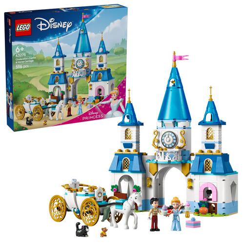 Lego Cinderella's Castle & Horse Carriage 43275