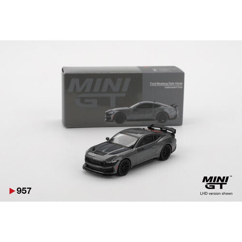 MINIGT	Ford Mustang Dark Horse 2024 Carbonized Gray 合金車957