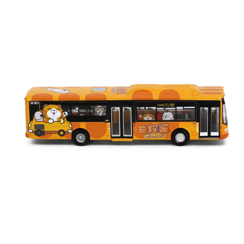 TinyTW Diecast  White Cat Taiwan Bus