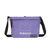 Pokemon 精靈寶可夢 夜光百變怪橫式側背包#紫色