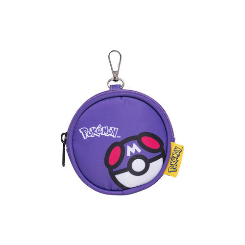 Pokemon 精靈寶可夢 IMPACT寶可夢大師球 圓形零錢包 #深紫