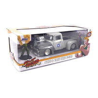 Street Fighter 快打旋風 1:24合金車+蓋爾公仔