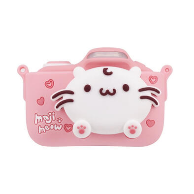 Maji Meow 麻吉貓2.0吋兒童數位相機-嫩Q 粉