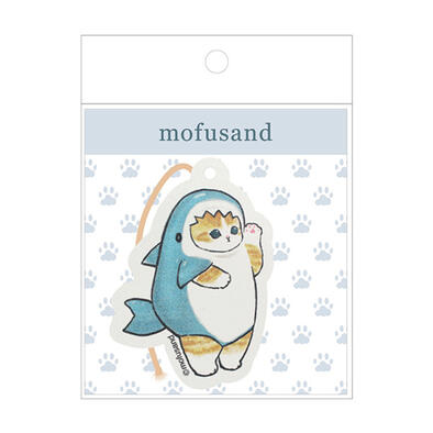 Mofusand 貓福珊迪 多用途木漿棉-鯊魚