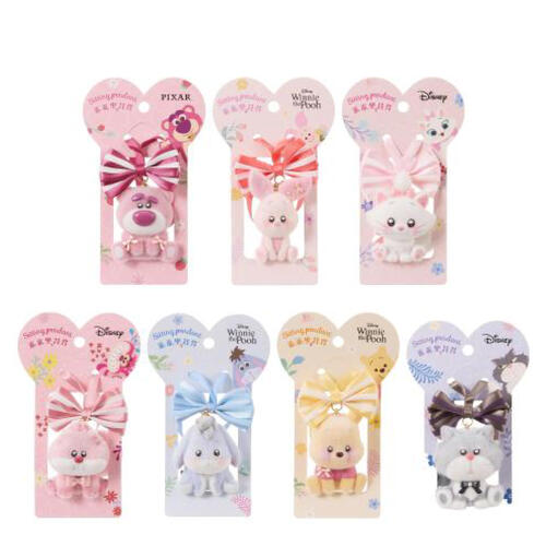 Miniso&nbsp;	迪士尼毛毛季系列乖乖坐掛件- 隨機發貨