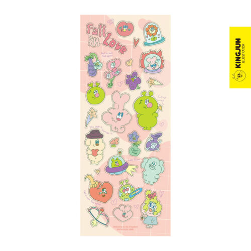 Kingjun	透明貼紙／愛情毒藥