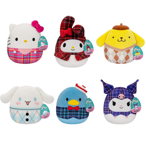 Squishmallows 8" Sanrio Soft Toy -Assorted
