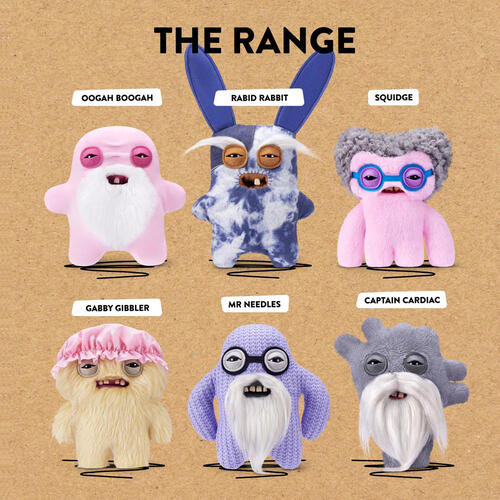 FUGGLER牙齒怪-9吋老頑童- 隨機發貨