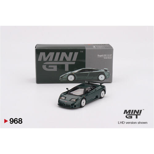 MINIGT	Bugatti EB110 GT Verde Scuro 合金車 968