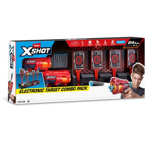 X-Shot X特攻 Excel 電子標靶組合套裝 (24粒子彈)