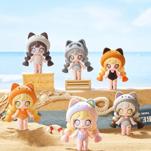 MINISO	HOLA 多巴胺貓貓系列 icon box手辦盲盒 - 隨機發貨