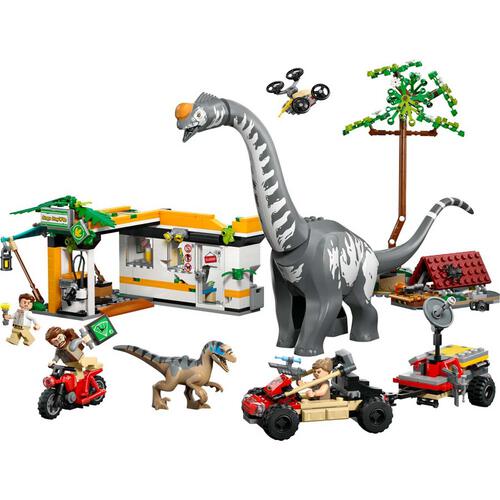 LEGO樂高侏羅紀世界系列 迅猛龍和泰坦巨龍的追蹤任務 76973