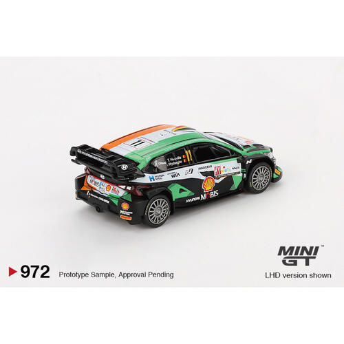 MINIGT	Hyundai i20 N Rally1 #11 2023 Rally Croatia  Power Stage Winner 合金車 972