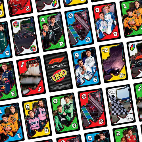 UNO卡牌遊戲:F1賽車