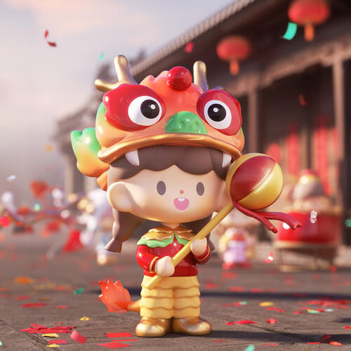 Finding Unicorn	卓大王年味蘋果村- 隨機發貨