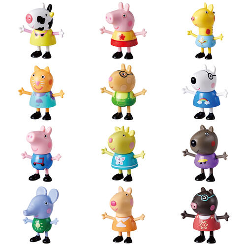 Peppa Pig粉紅豬小妹  佩佩的好朋友 公仔盲包- 隨機發貨