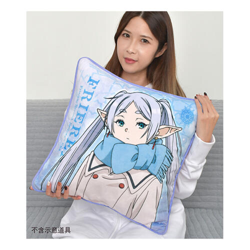 Frieren葬送的芙莉蓮 全彩抱枕套(45&times;45)-葬送的芙莉蓮A款(芙+費)