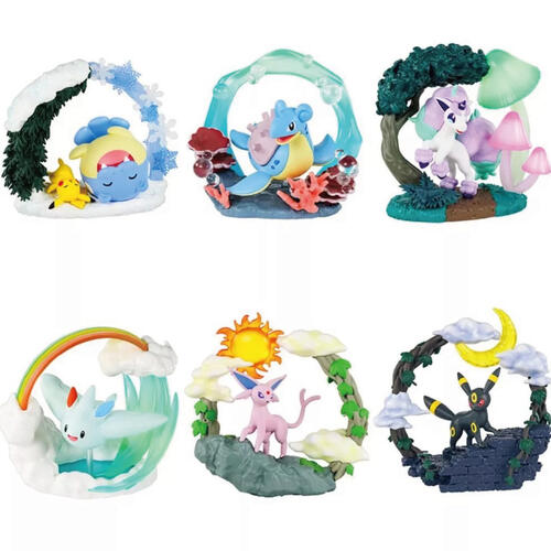 Re-ment POKEMON(再販25)寶可夢圓形立體模型收藏- 隨機發貨