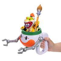 The Super Mario Galaxy Movie Bowser Jr. With Clown Car 5 Inch Figure