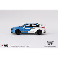 MINIGT	Honda Civic Type R #3 2023 Pace Car Blue 合金車 753