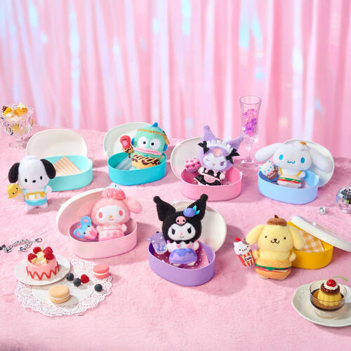 Sanrio 三麗鷗絨毛-Yummy Box系列-隨機發貨