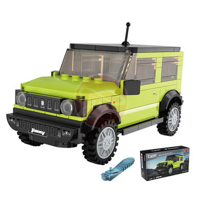 Cada咔搭 1:24授權JIMMY吉普積木車(SUZUKY)