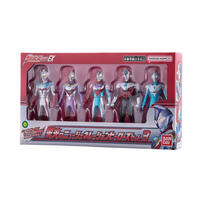 Ultraman超人力霸王 EX榮光的新世代英雄公仔套組3 金屬塗裝