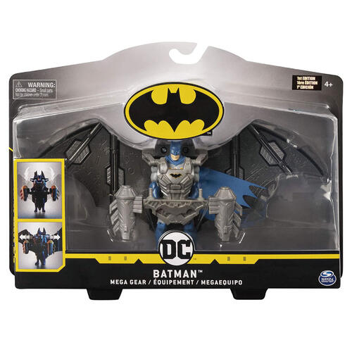 Batman-4吋蝙蝠俠變形可動人偶-混款隨機出貨